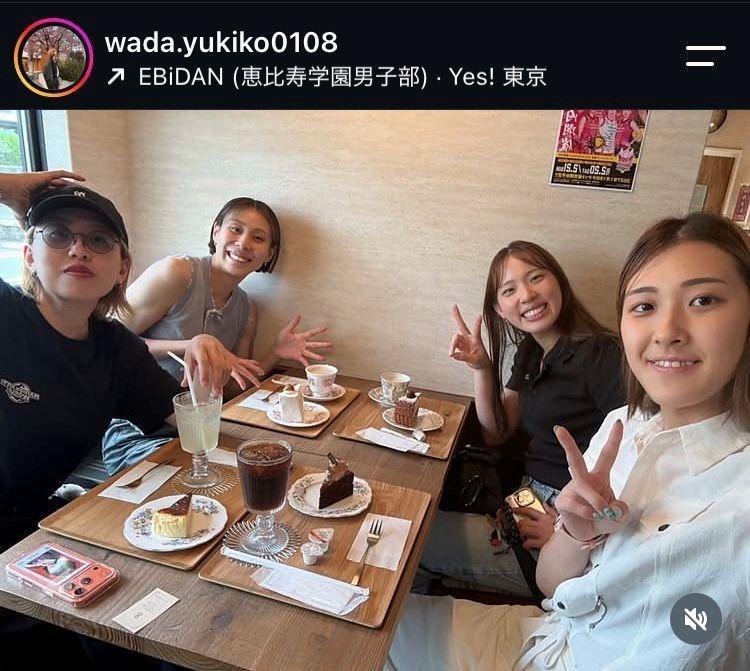 和田由紀子のインスタグラム（＠ｗａｄａ．ｙｕｋｉｋｏ０１０８）より