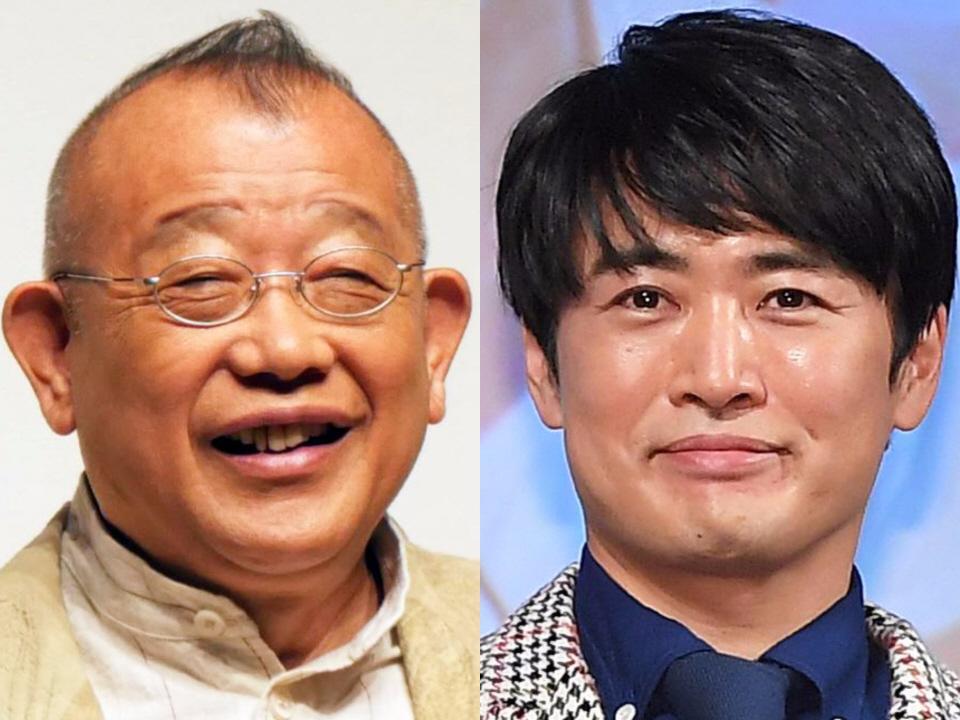 笑福亭鶴瓶（左）と劇団ひとり