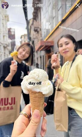 関菜々巳のインスタグラム（＠ｎａｎａｍｉ＿０６１２）から
