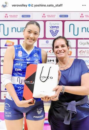 ヴェロ・バレー・ミラノのインスタグラム＠ｖｅｒｏｖｏｌｌｅｙより