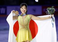 　女子で優勝した中井（共同）