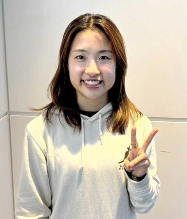 　ヨーロッパ遠征から帰国した奥原希望