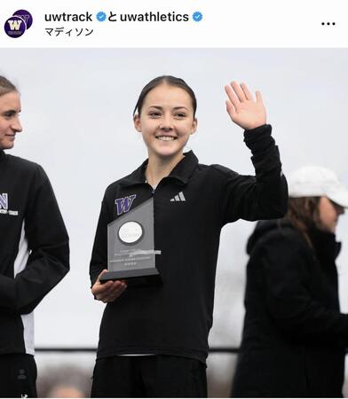 ワシントン大トラック＆フィールドのインスタグラム＠ｕｗｔｒａｃｋより