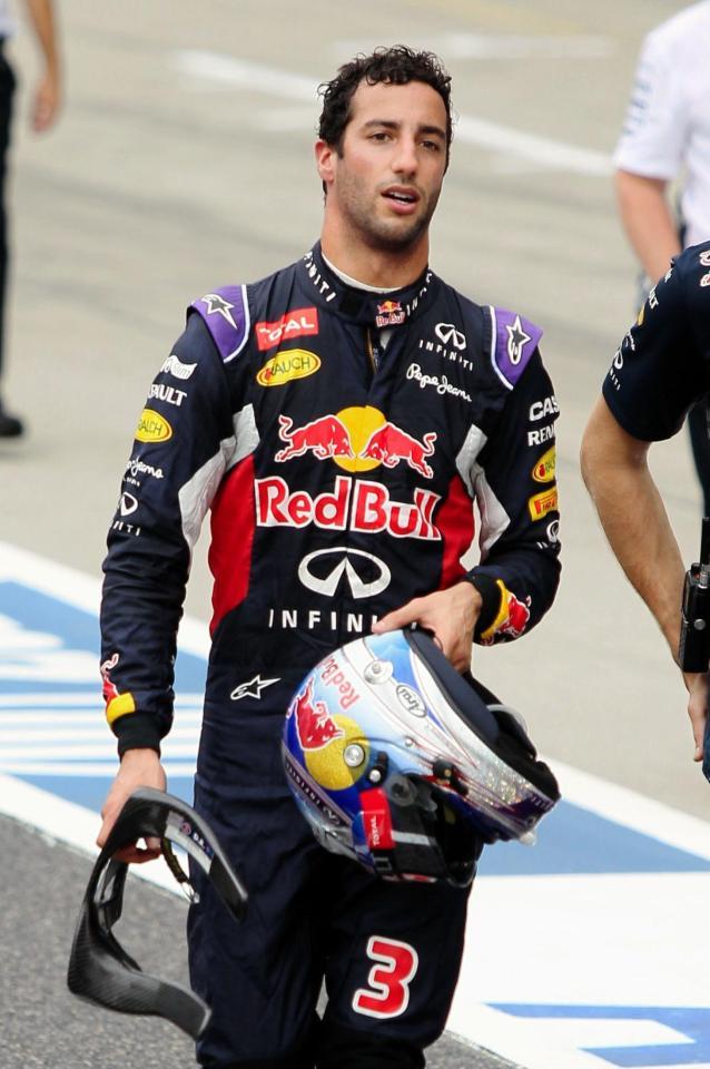レッドブル・ルノ-のダニエル・リカルド＝鈴鹿サーキット（撮影・神子素慎一）