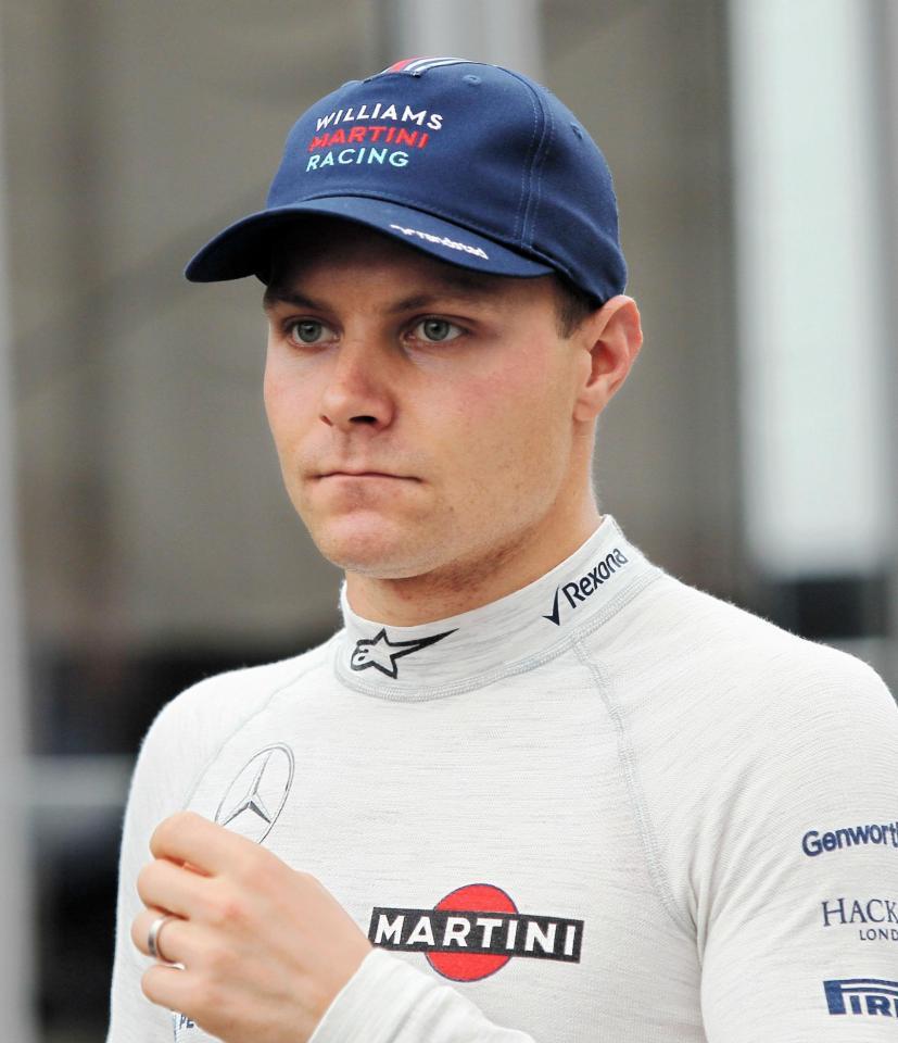 予選３位のウイリアムズ・メルセデスのバルテリ・ボッタス＝鈴鹿サーキット（撮影・神子素慎一）