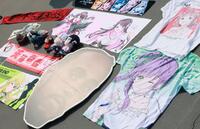 応援グッズ＝鈴鹿サーキット（撮影・神子素慎一）