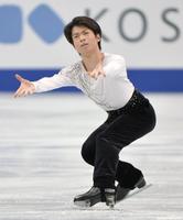 　男子ＳＰで演技する町田樹＝さいたまスーパーアリーナ