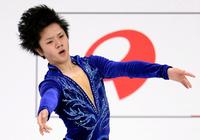 男子ＳＰで演技する宇野昌磨＝ソウル（共同）