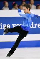 男子フリーで演技する村上大介＝ソウル（共同）