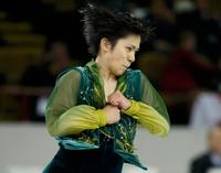 男子で２位となった宇野昌磨のフリーの演技＝ミルウォーキー（ロイター＝共同）