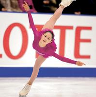 華麗な演技を披露する宮原知子（撮影・開出牧）