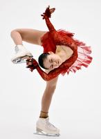 女子ＳＰで首位に立った宮原知子＝台北（共同）