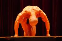 フリーポーズで魅せた山口選手