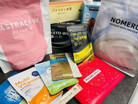 　荻島選手愛用のサプリメント