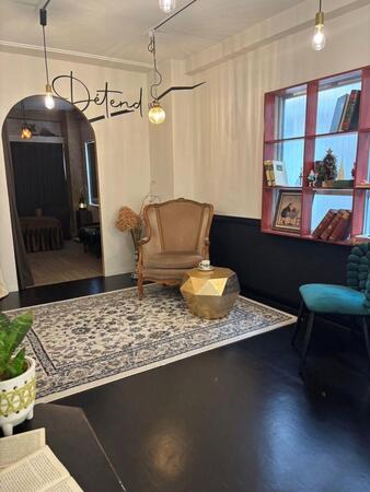 　ヨーロッパをモチーフにしたデタンデュ店内