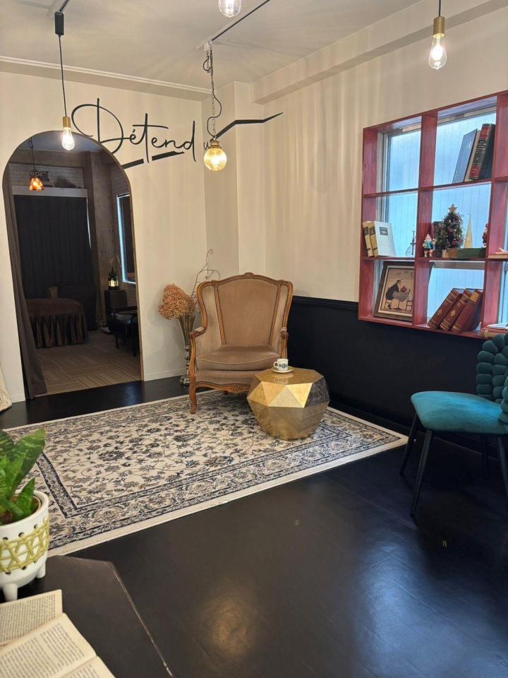 　ヨーロッパをモチーフにしたデタンデュ店内