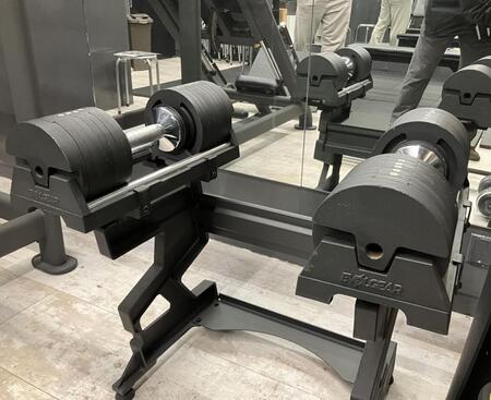 　４０キロの可変式ダンベル