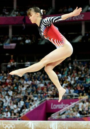 ロンドン五輪・個人総合決勝　田中理恵　２０１２年８月２日