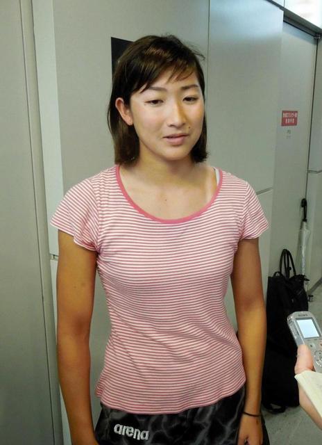 競泳１５歳池江帰国　好調継続だ