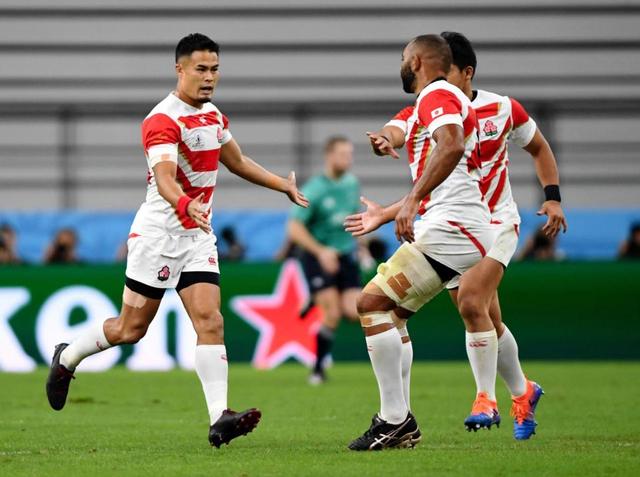 日本、前半2分にPGで先制 田村PG連続成功、6点リード