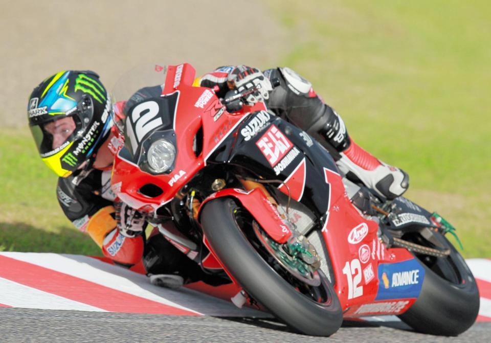 　ヨシムラ・スズキのアレックス・ロウズ＝鈴鹿サーキット（撮影・神子素慎一）