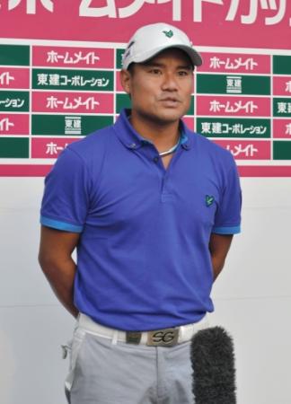 国内開幕戦へ意気込みを語る宮里優作