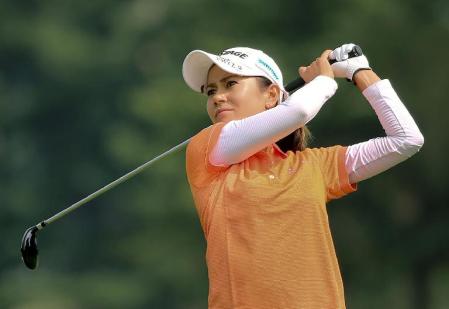 　通算６アンダーで１９位に浮上した宮里藍＝ハイランドメドーズＧＣ（共同）