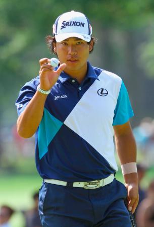 　イーブンパーで２８位の松山英樹（共同）