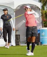 藍、６１位出遅れも笑顔「いい一日」