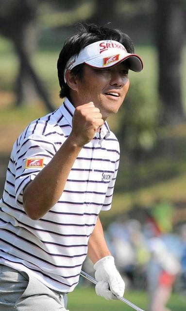 ４１歳山下和宏　初Ｖへ２打差４位発進