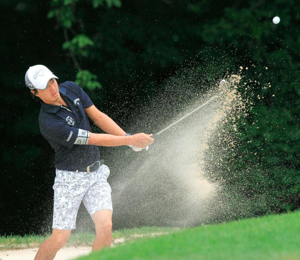 　全米オープンの最終予選で出場権を獲得した石川遼