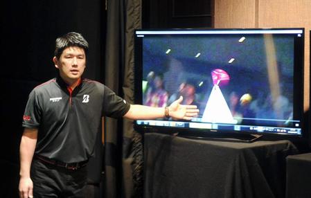 　最新スイング解析システムを使ってフィッティング