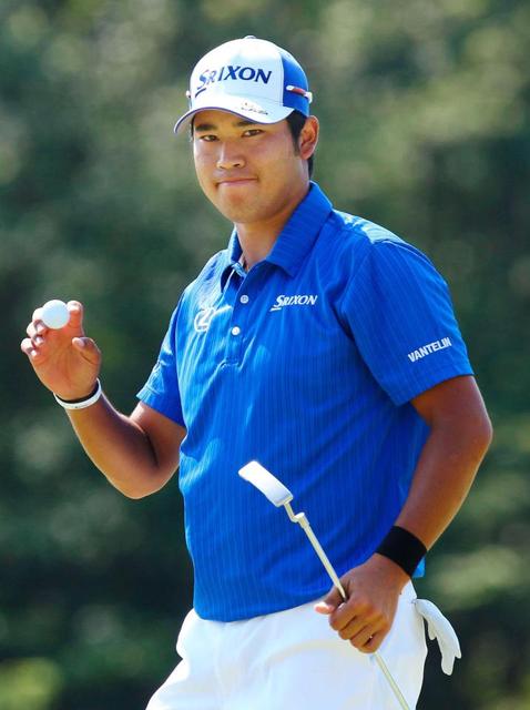 松山、失速２５位も最終戦出場へ