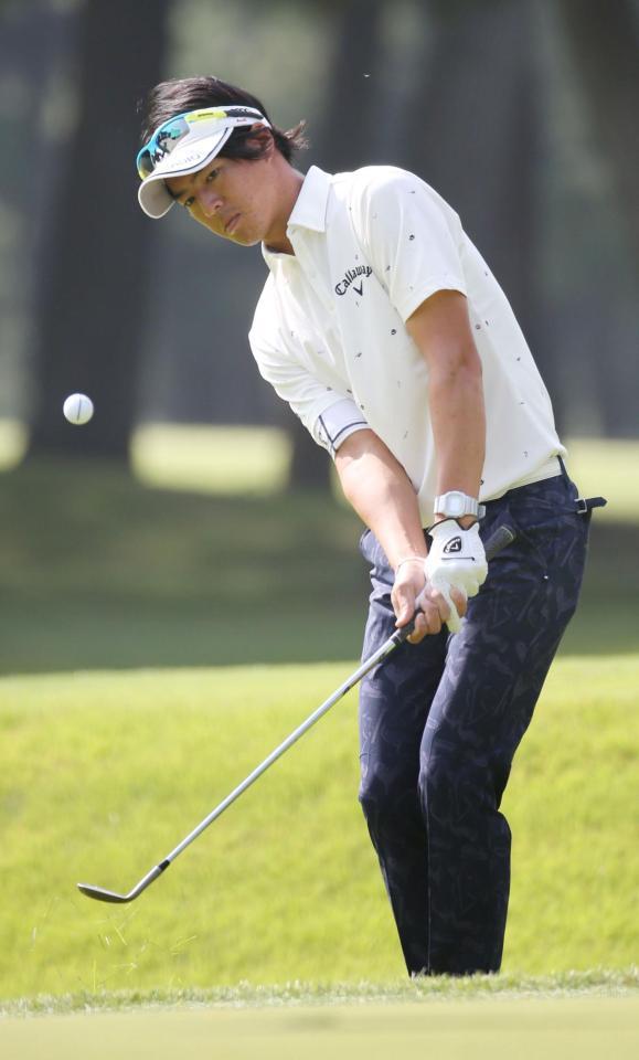 　最終調整する石川遼