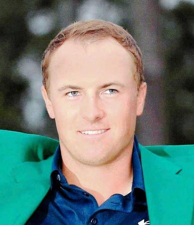 　五輪金メダルに意欲を示したジョーダン・スピース（共同）