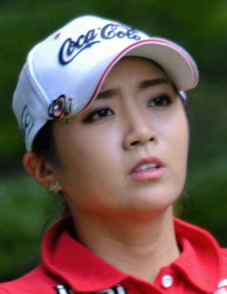 首位に１打差の２位につけたイ・ボミ