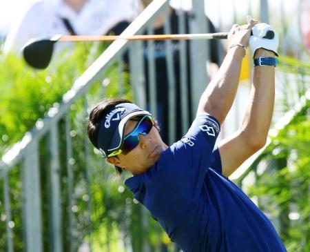 米男子ゴルフ、石川は暫定27位