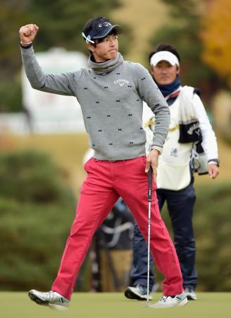 男子ゴルフ、石川が今季２勝目