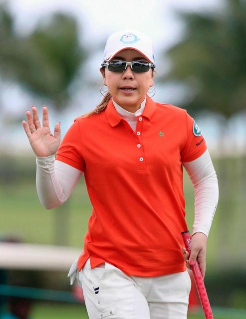 宮里美香が満足「いいゴルフできた」