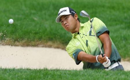 世界選手権ゴルフ、松山は５１位