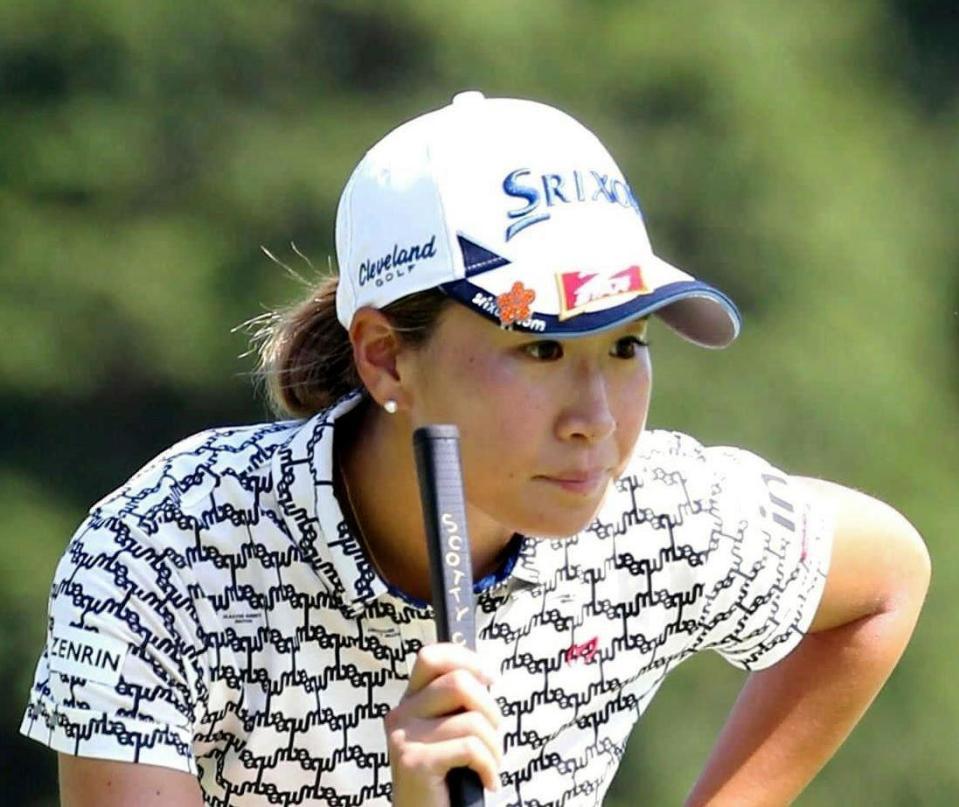 　単独首位から優勝を目指す木戸愛