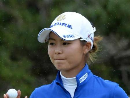 　ツアー初優勝を飾った松森彩夏