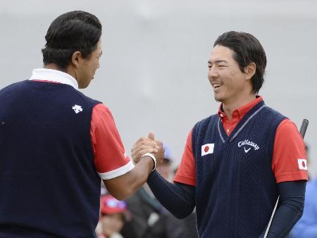 ゴルフＷ杯、松山・石川組は６位 デンマークが初優勝