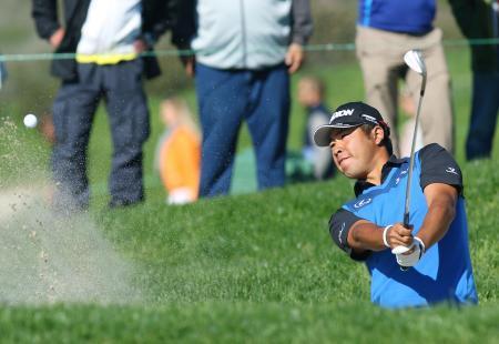 米男子ゴルフ、松山４７位 石川は１１７位、第１日