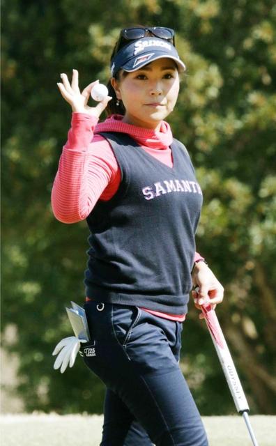 青木瀬令奈６５で単独首位発進　独学メンタルで強気ゴルフ…プロ７年目の初Ｖへ