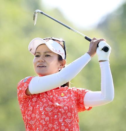 米女子ゴルフ、宮里藍は６６位 アーカンソー選手権、上原３１位