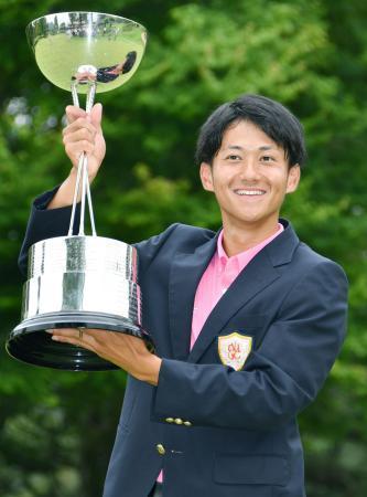 ゴルフ、大沢が初優勝 日本アマ選手権最終日