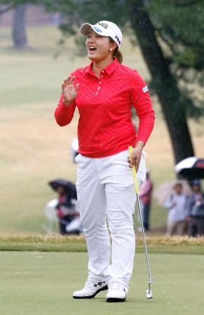 鈴木愛、世界ランク３２位 女子ゴルフ
