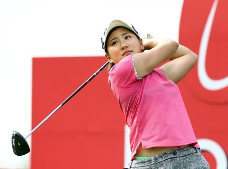 米女子ゴルフ成田、首位に２打差 ホンダＬＰＧＡ第１日