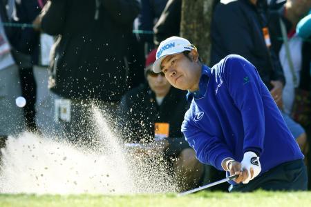 米男子ゴルフ、松山は２２位発進 ６週間ぶり復帰戦、ウッズ７位